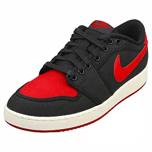 Чоловічі Кросівки Nike AJKO 1 Low Black/Varsity Red-Sail (DX4981 006) - Фото 1