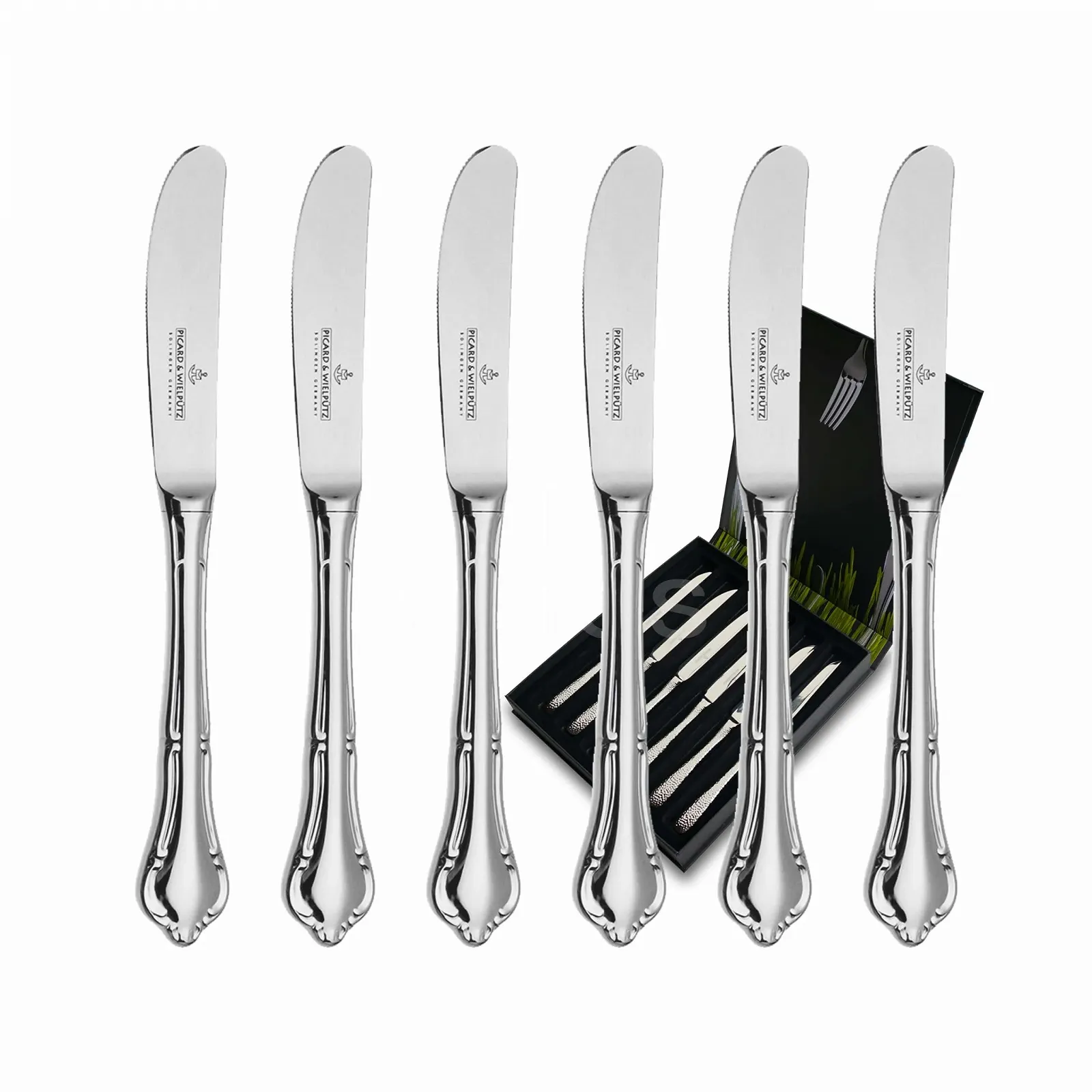 Набір хлібних ножів Picard & Wielpütz Palazzo 6121, 6 шт., фото №1 Набір хлібних ножів Picard & Wielpütz Palazzo 6121, 6 шт., фото №1