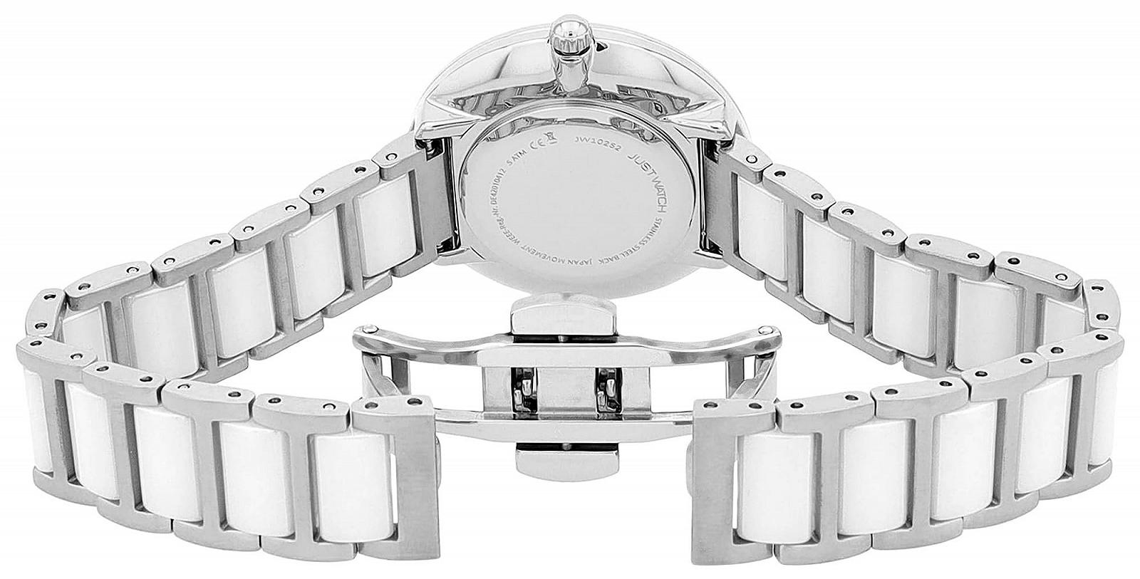 Женские часы Тип Just Watch Alma с керамическим ремешком из нержавеющей стали, Диаметр 33 мм, 5 ATM, фото №3