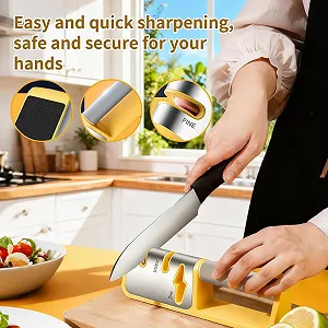 Точило для ножиць V-Groove Scissor Sharpener System побутова V-подібна канавка synthetic.ua - Фото 1