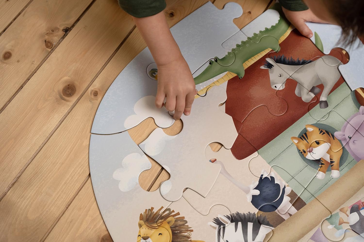 Пазлы Little Dutch 7057 Puzzle XL Noah's Ark, фото №7