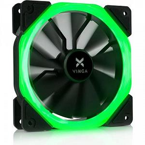 Кулер для ПК Vinga LED fan-01 green - Фото 1