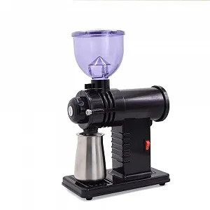 Кофемолка коническая Electric Coffee Grinder Mill Made of Stainless Steel 10 Grinding Options Adjustable Coarse Grinding Settings Черный - Фото 1