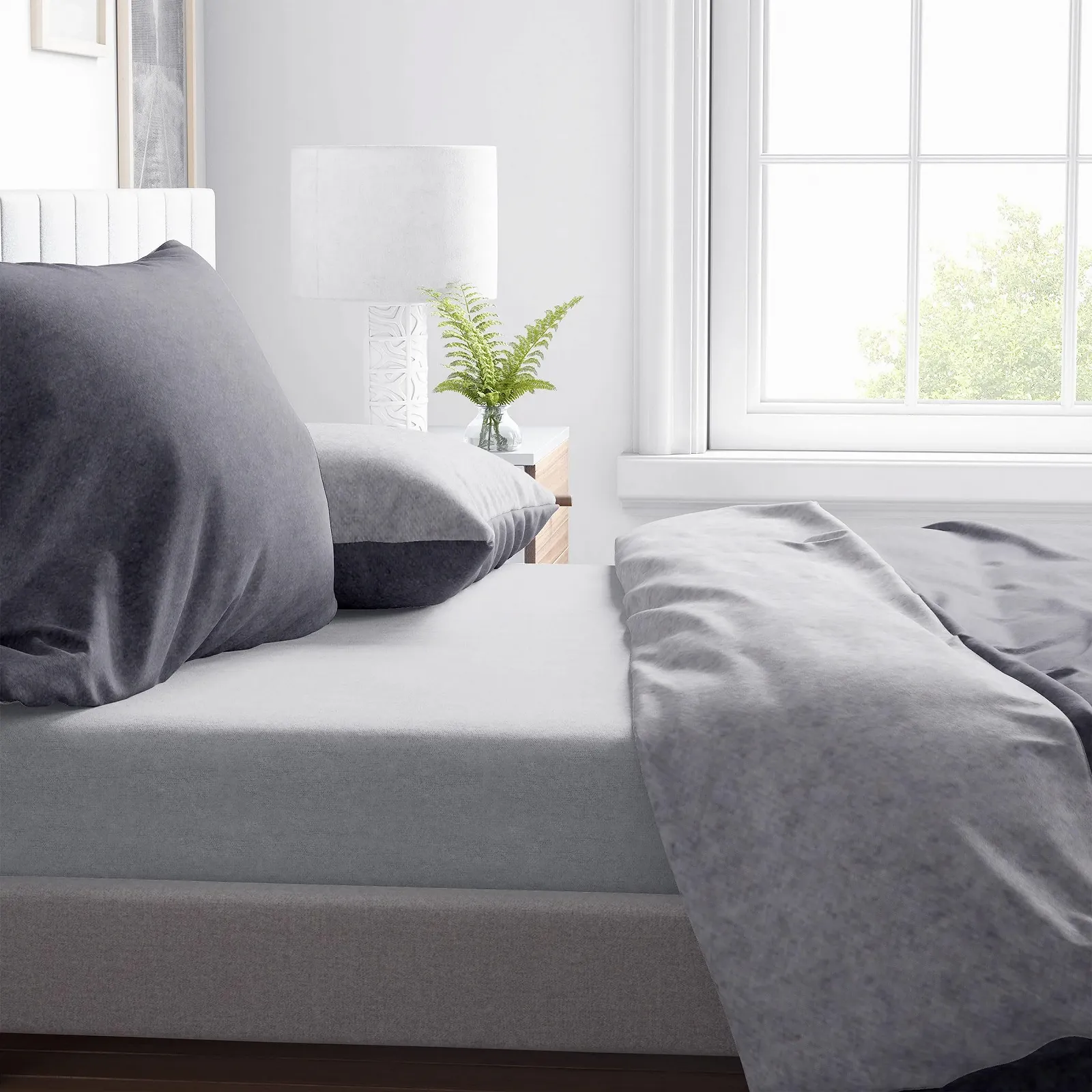 Простирадло на гумці Sleepling Фланель 140 x 200 см, фото №2 Простирадло на гумці Sleepling Фланель 140 x 200 см, фото №2