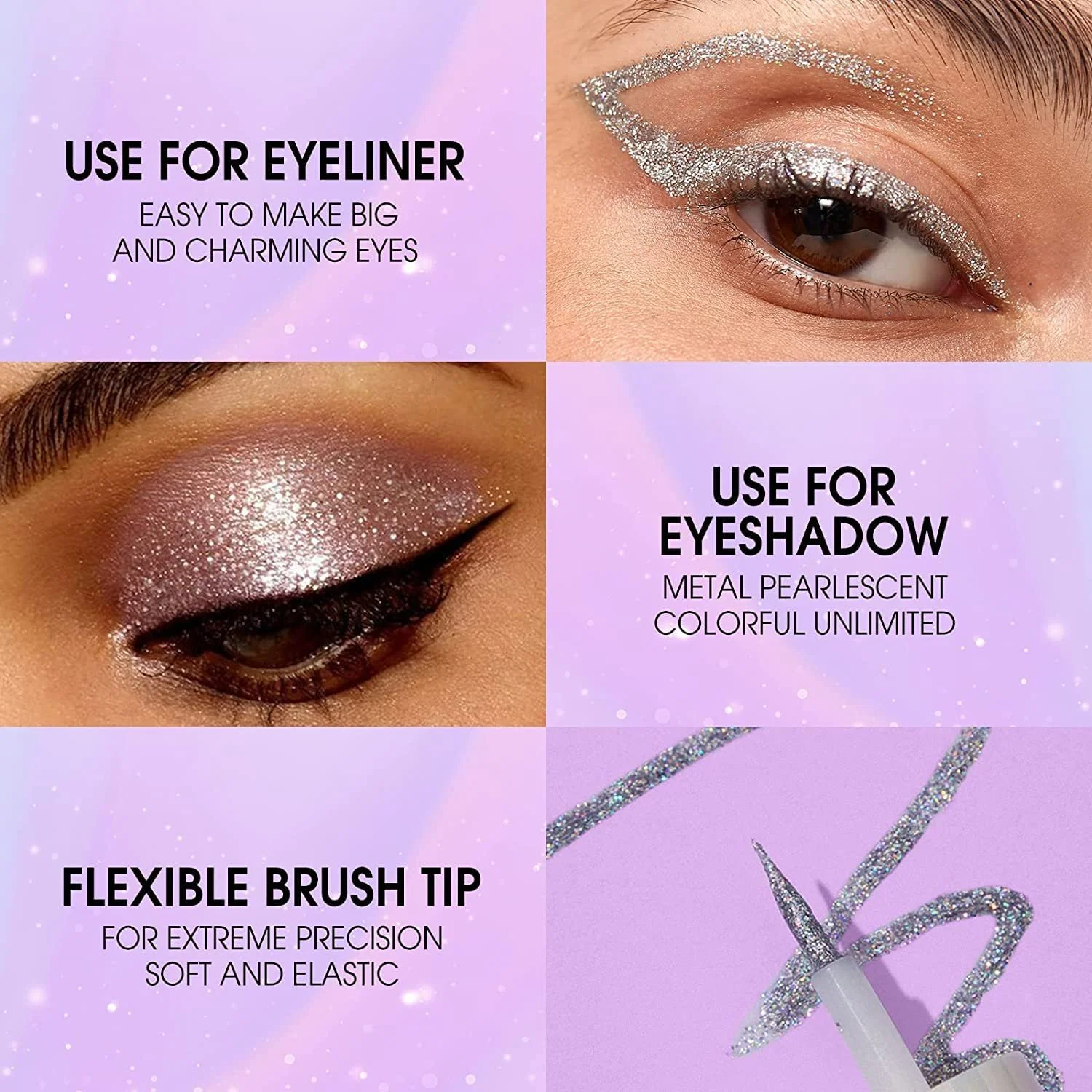 Набор Eyeliner Liquid 10 цветов Водостойкий Длительный Быстросохнущий, фото №6 Набор Eyeliner Liquid 10 цветов Водостойкий Длительный Быстросохнущий, фото №6