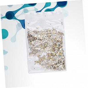 Стразы 2880 шт. для дизайна ногтей разных размеров, блестящие стразы для маникюра synthetic.ua - Фото 1