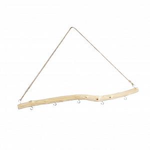 Підвісна полиця для рослин HEMOTON Дерево Залізо - Фото 1