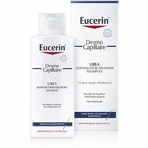 Шампунь Eucerin DermoCapillaire Заспокійливий для шкіри голови з сечовиною, 250 мл - Фото 1
