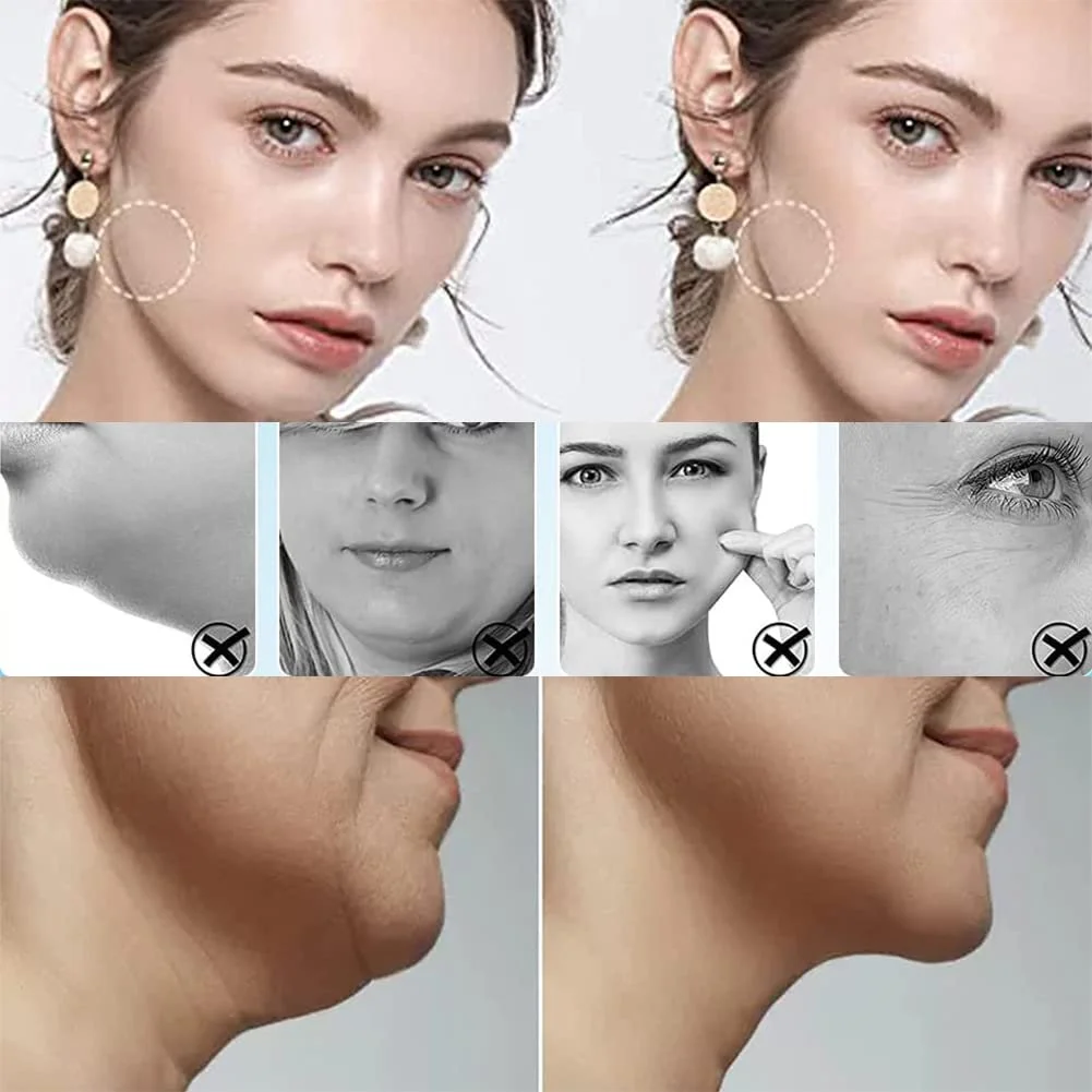 Набір стрічок для підтяжки обличчя 80 шт., наліпки для підтяжки обличчя, фото №6