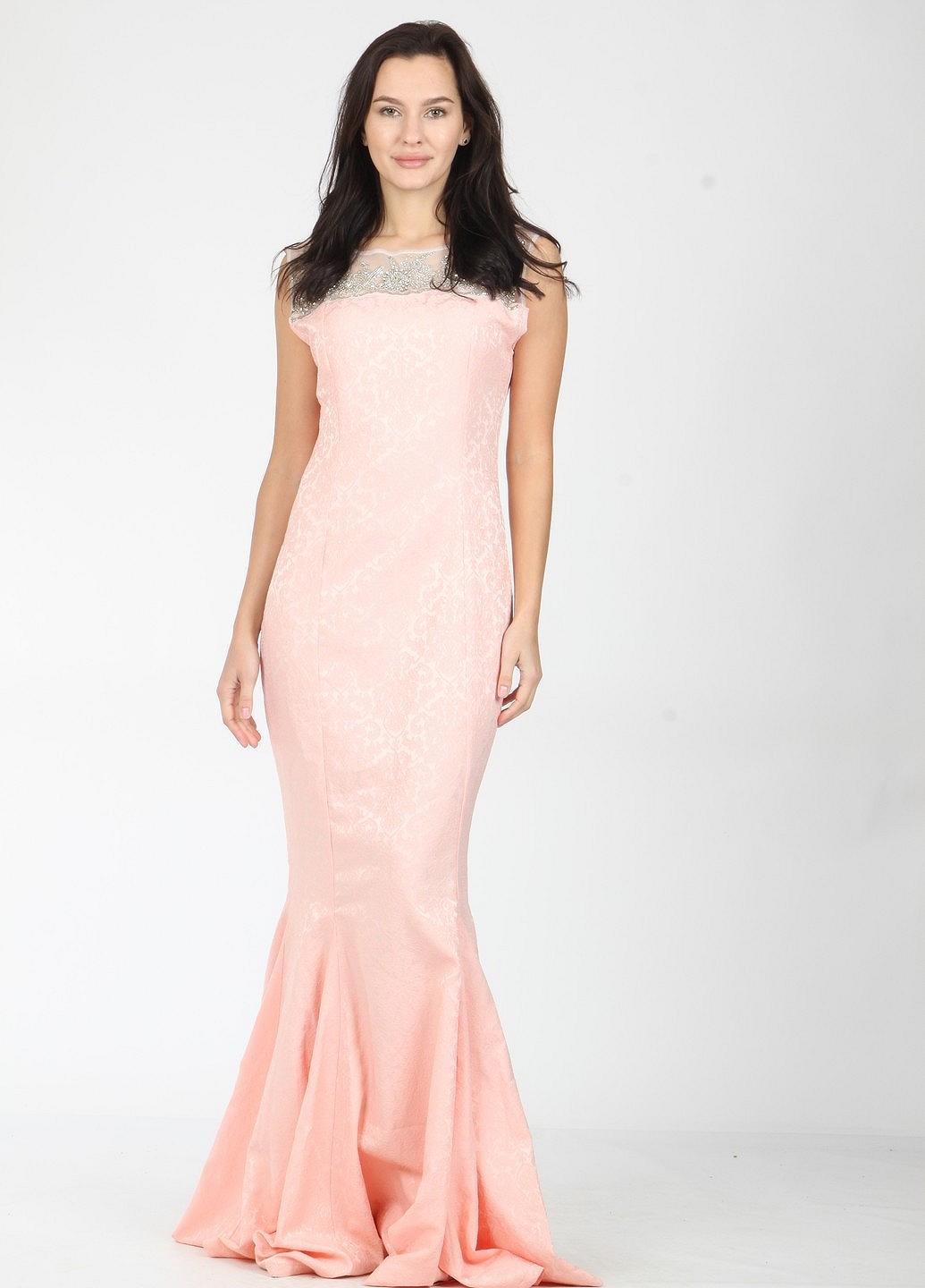 Платье Enna Levoni L Персиковый (ND-13563-Peach), фото №2