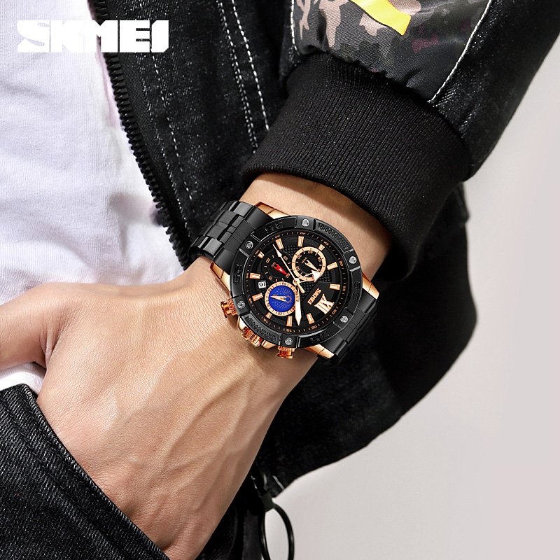 Годинник Skmei 9235RG Rose Gold, фото №3
