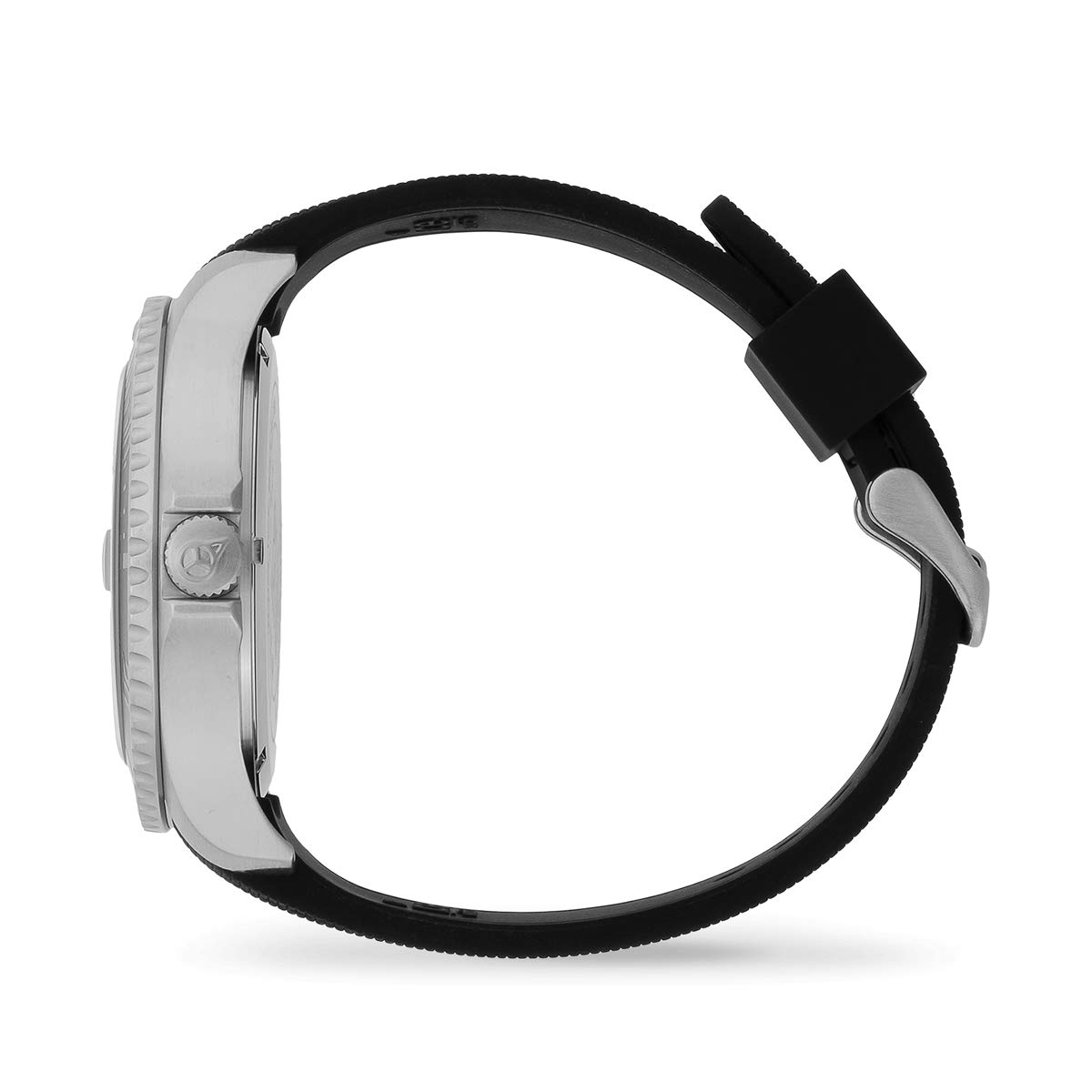 Чоловічий годинник Ice-Watch ICE Steel Black Army 017328 Силіконовий ремінець Чорний, фото №3