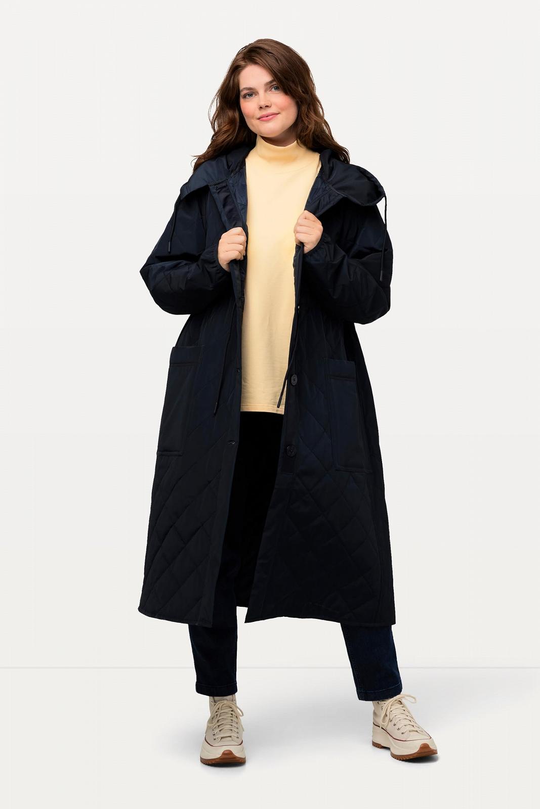 Легке пальто Ulla Popken Жіноче стьобане, фото №6