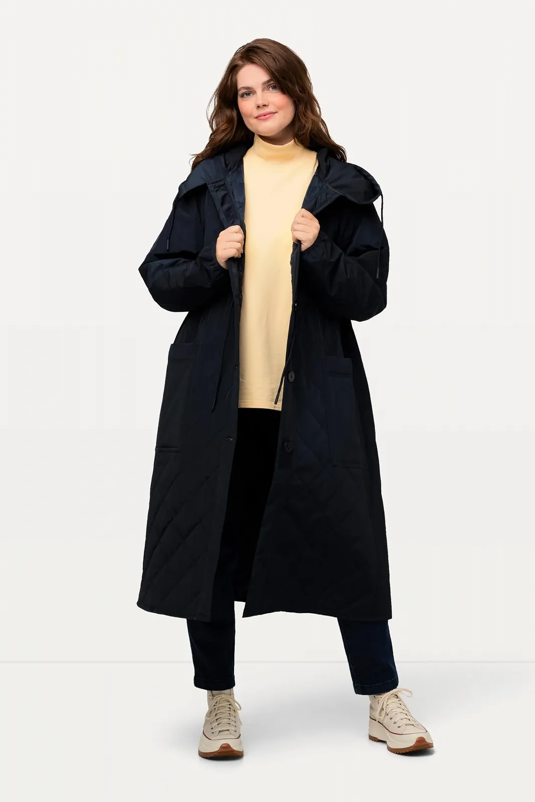 Легкое пальто Ulla Popken Женское стеганое, фото №6