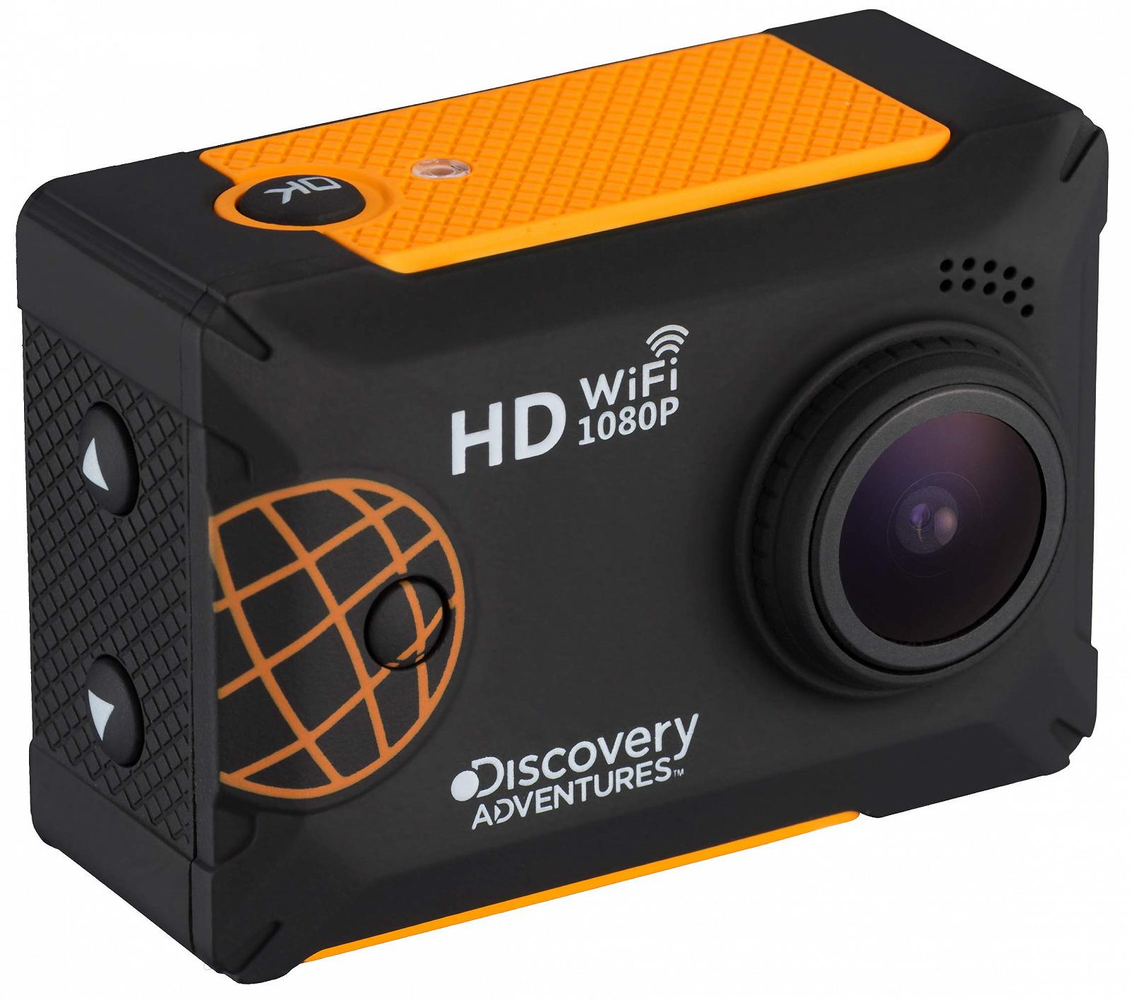 Екшн-камера Discovery Expedition Adventures Full HD 1080P Wifi з LCD екраном 5.08 см чорна, фото №4