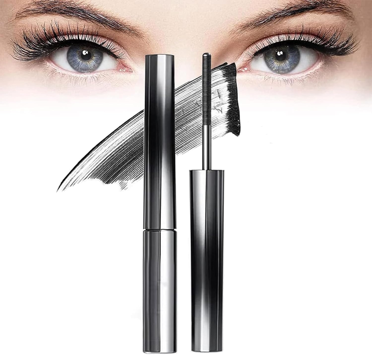 Туш для вій 3D Curling Eyelash Iron – Водостійка, Без злипання, Без лущення, Природно потовщує, Подовжує, Стійка, Без щетинок Чорна (1 шт), фото №1