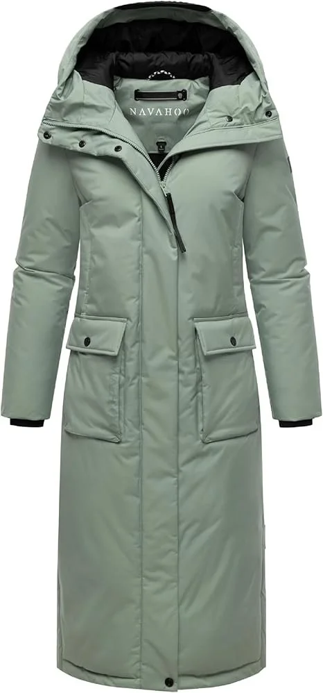 Жіноче зимове пальто Navahoo тепле подовжене з капюшоном Cloud Frost XIV XS-XXL, фото №1
