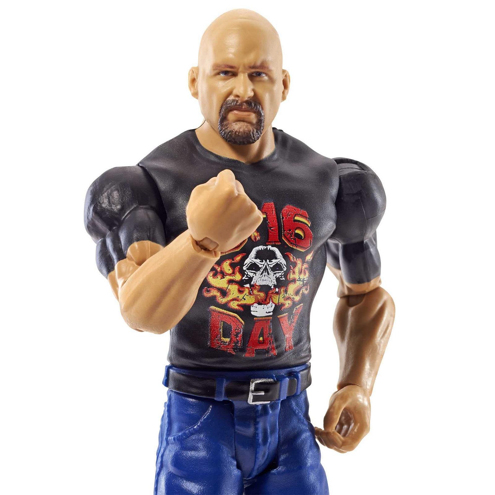 Фигурка Stone Cold Steve Austin WWE HDD34, подвижная, около 15 см, фото №2