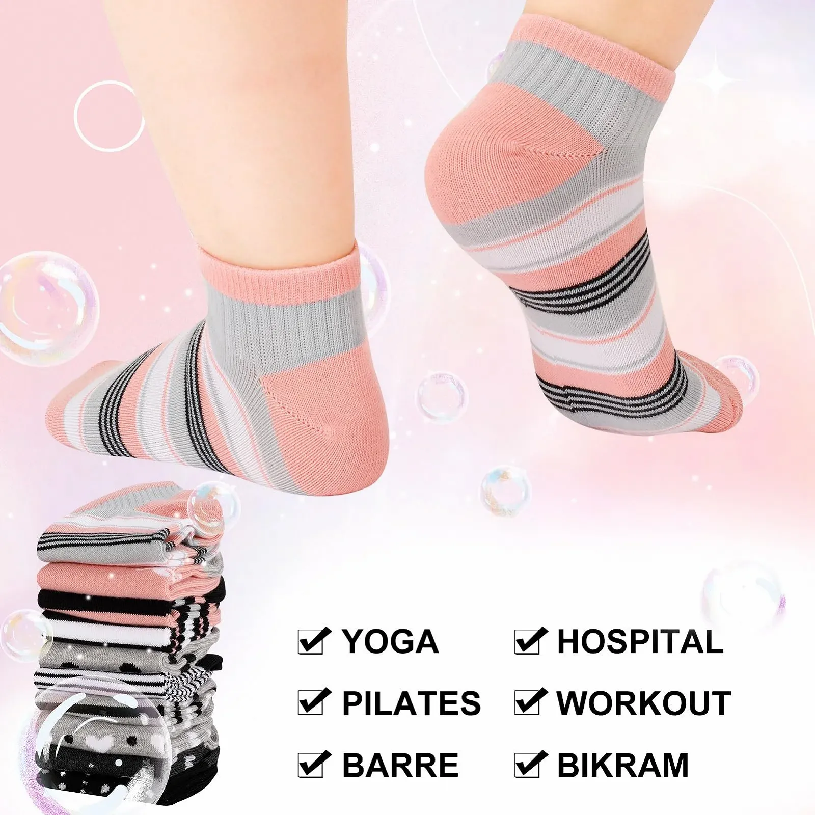 Носки короткие 10 пар для девочек и женщин 36-42 Спортивные носки Хлопковые носки Короткие носки для женщин Разноцветные спортивные носки, фото №6 Носки короткие 10 пар для девочек и женщин 36-42 Спортивные носки Хлопковые носки Короткие носки для женщин Разноцветные спортивные носки, фото №6