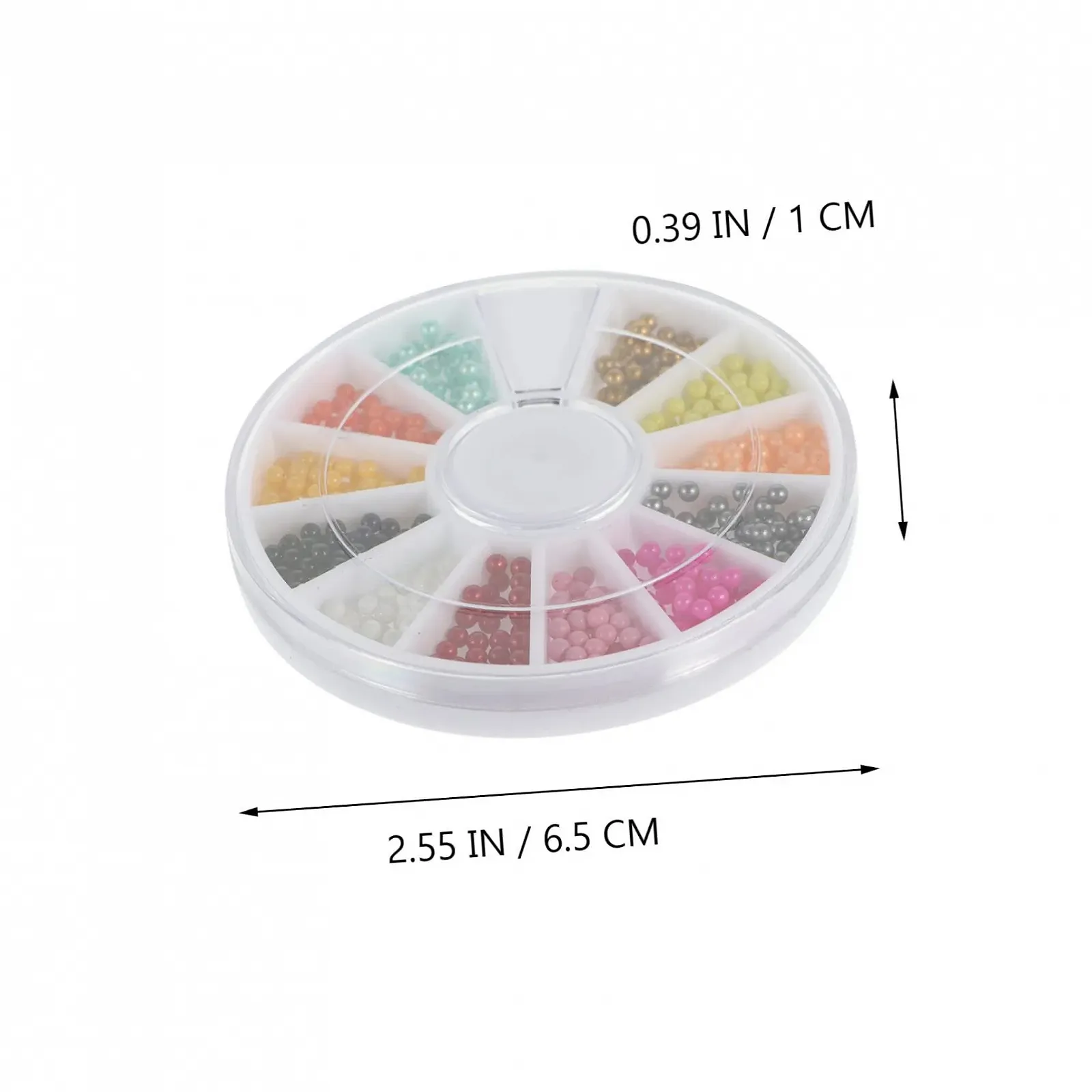 Прикраса для нігтів FRCOLOR 2 коробки Бісер Аксесуари, фото №6