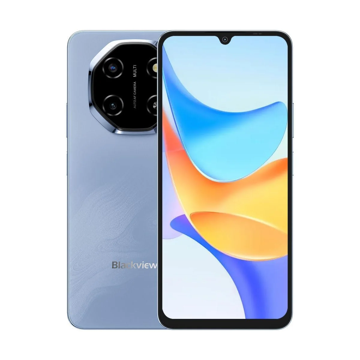 Смартфон Blackview Shark 6 5G 6,88 дюйма 120Гц Unisoc T8100 24ГБ RAM + 128ГБ 16Мп + 2Мп 5000мАч Glacier Blue, фото №1