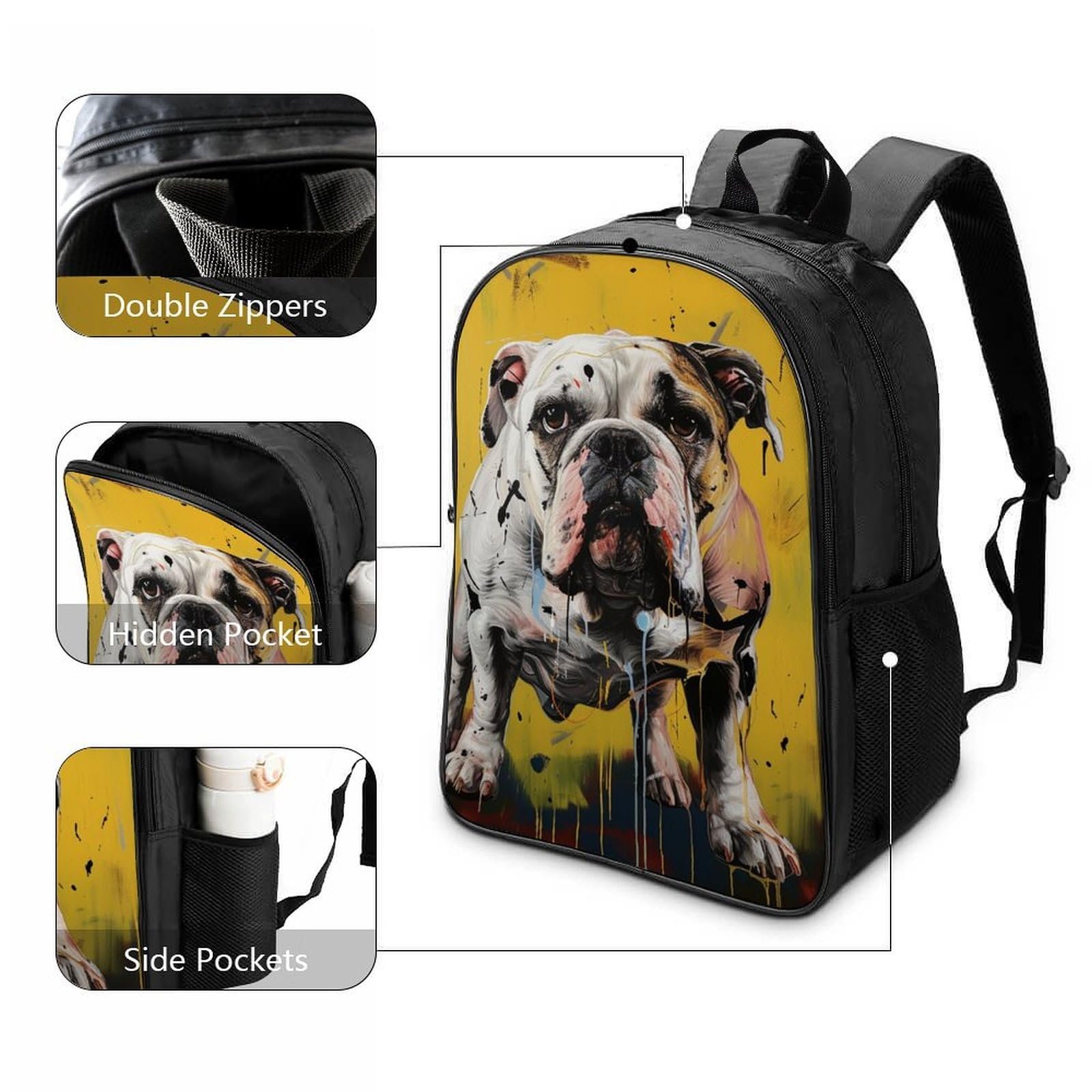 Ранець Bulldog RSIUUODNF 40x28x16см, фото №3