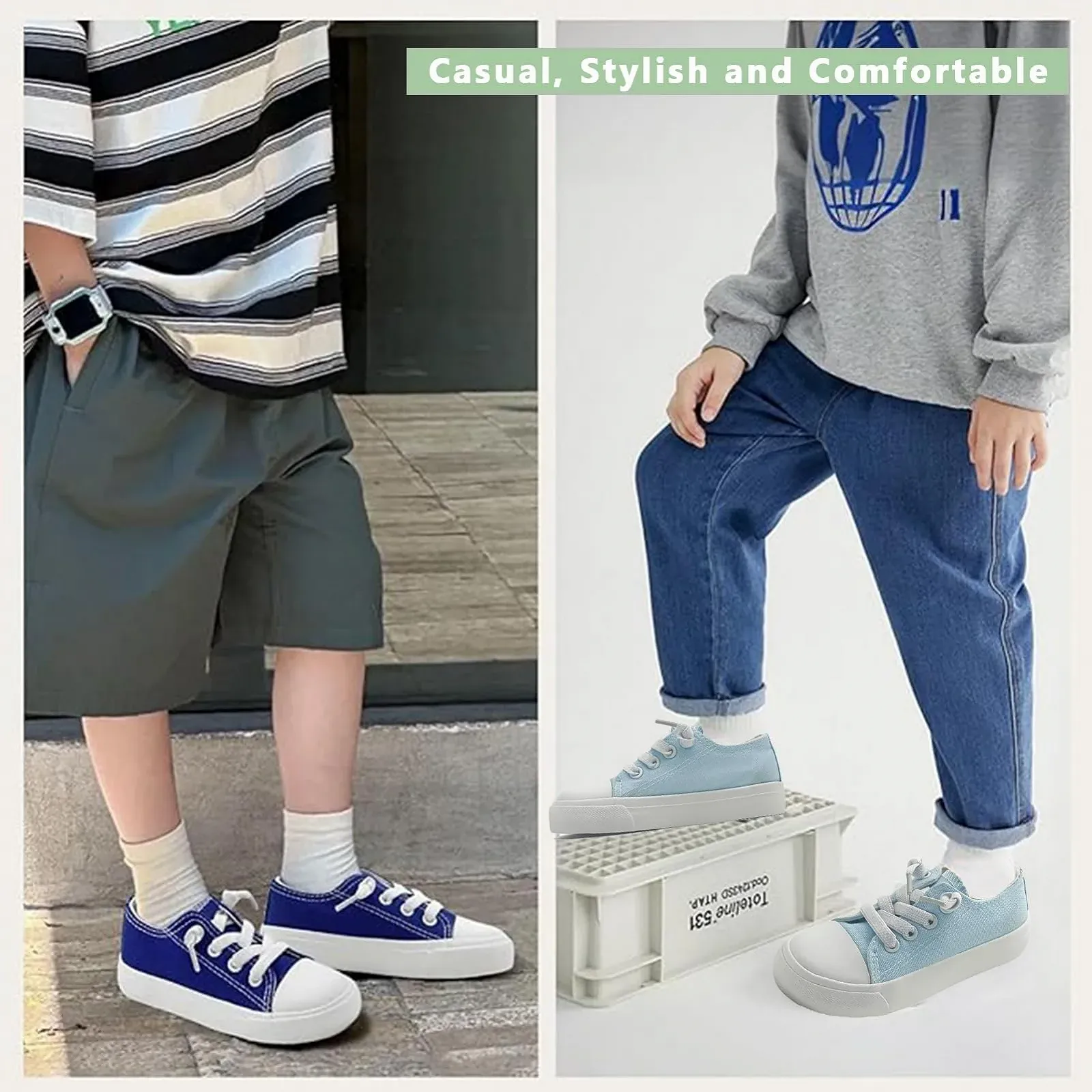 Детские Кроссовки Холщовые Туфли для Девочек Холщовые Кроссовки Унисекс Классическая Регулируемая Кроссовки на Ремне, фото №6