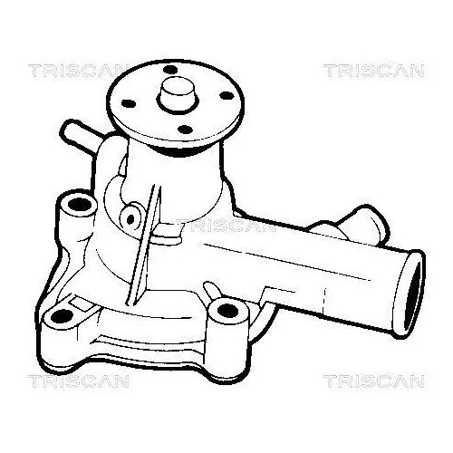 Водяний насос охолодження двигуна TRISCAN 8600 10261 для DAIHATSU TOYOTA, фото №2 Водяний насос охолодження двигуна TRISCAN 8600 10261 для DAIHATSU TOYOTA, фото №2