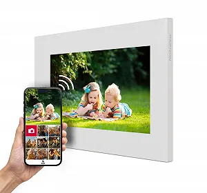 Цифровая фоторамка Thomson 7" IPS HD Touch Screen 32 ГБ Белый - Фото 1