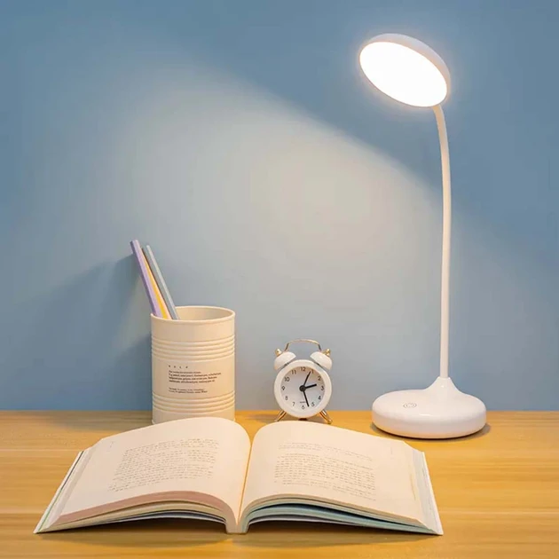 Аккумуляторная Настольная лампа Digad 1977 Белая 100 лм ABS-пластик, фото №3