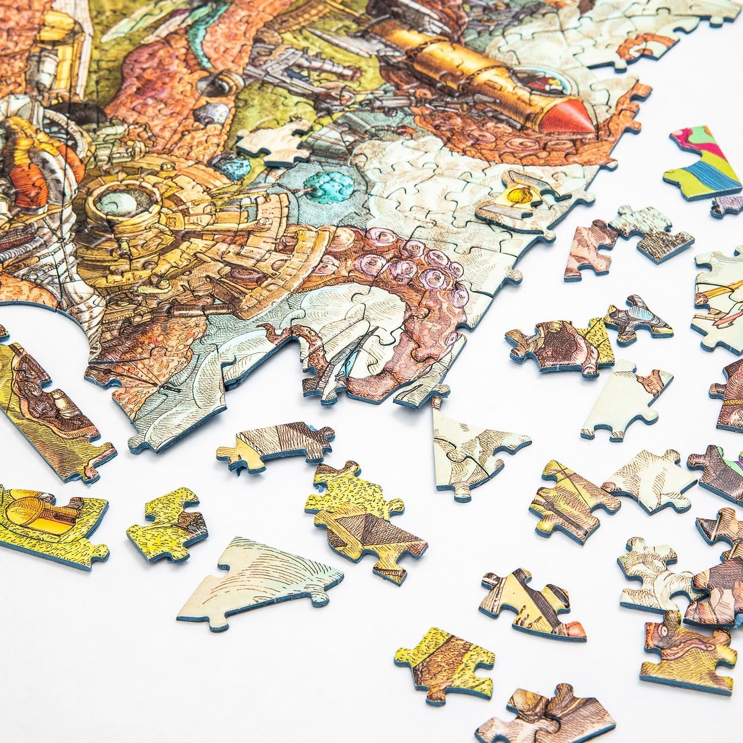 Пазл HUNGRY MINDS Octopolis 1000 деталей, фото №4