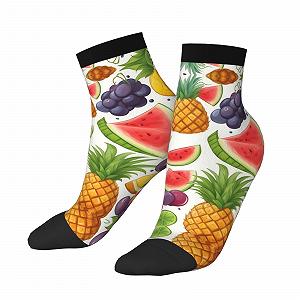 Носки SSIMOO Фрукты Ананас Ягоды Виноград Апельсин synthetic.ua - Фото 1