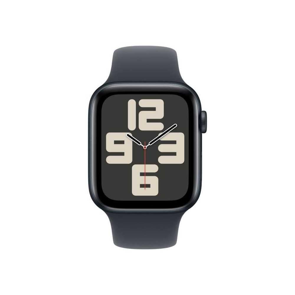 Смарт-часы Apple Watch SE (2nd Gen) GPS + Cellular 44мм Aluminum Midnight с Midnight Sports Band (S/M), фото №2