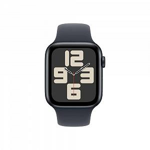 Смарт-часы Apple Watch SE (2nd Gen) GPS + Cellular 44мм Aluminum Midnight с Midnight Sports Band (S/M) synthetic.ua - Фото 1