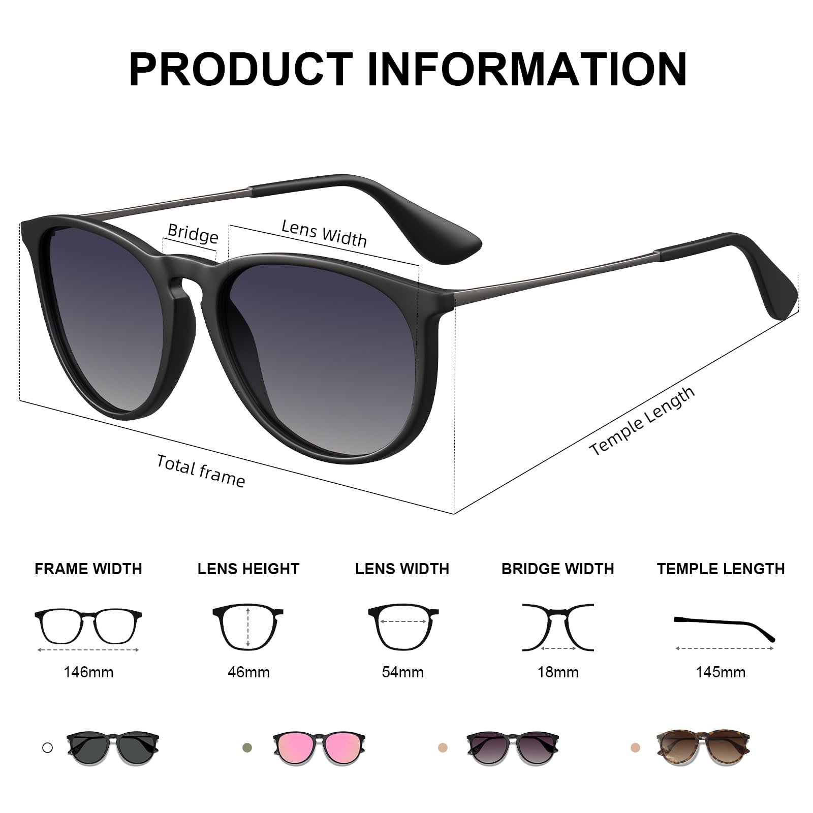 Вінтажні Сонцезахисні Окуляри STGATN Жіночі Поляризовані UV400 Захист, фото №5