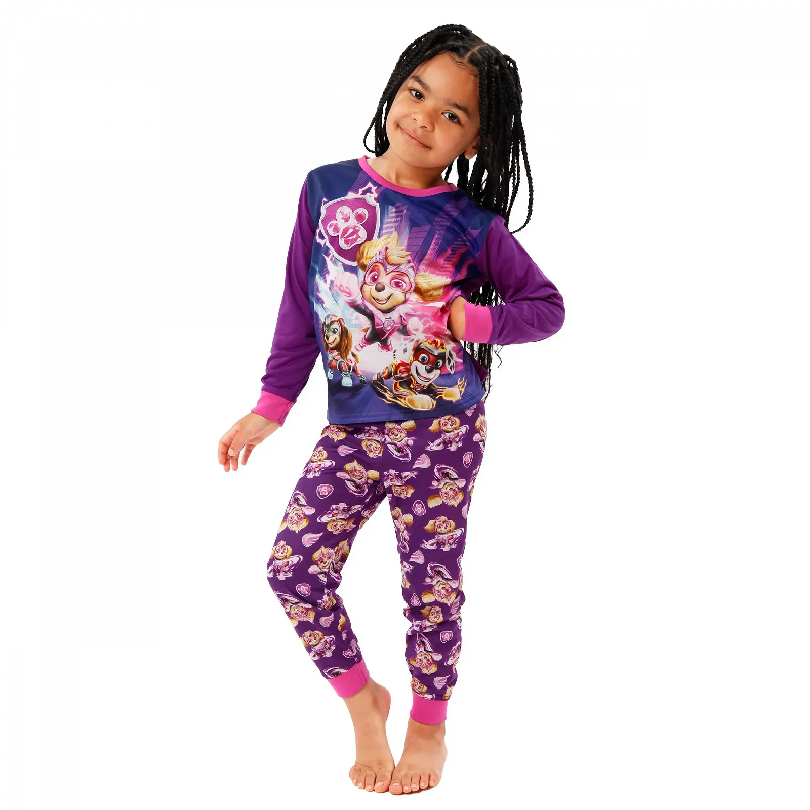 Пижама PAW PATROL Liberty, Marshall, Skye Mighty Movie, фото №2 Пижама PAW PATROL Liberty, Marshall, Skye Mighty Movie, фото №2