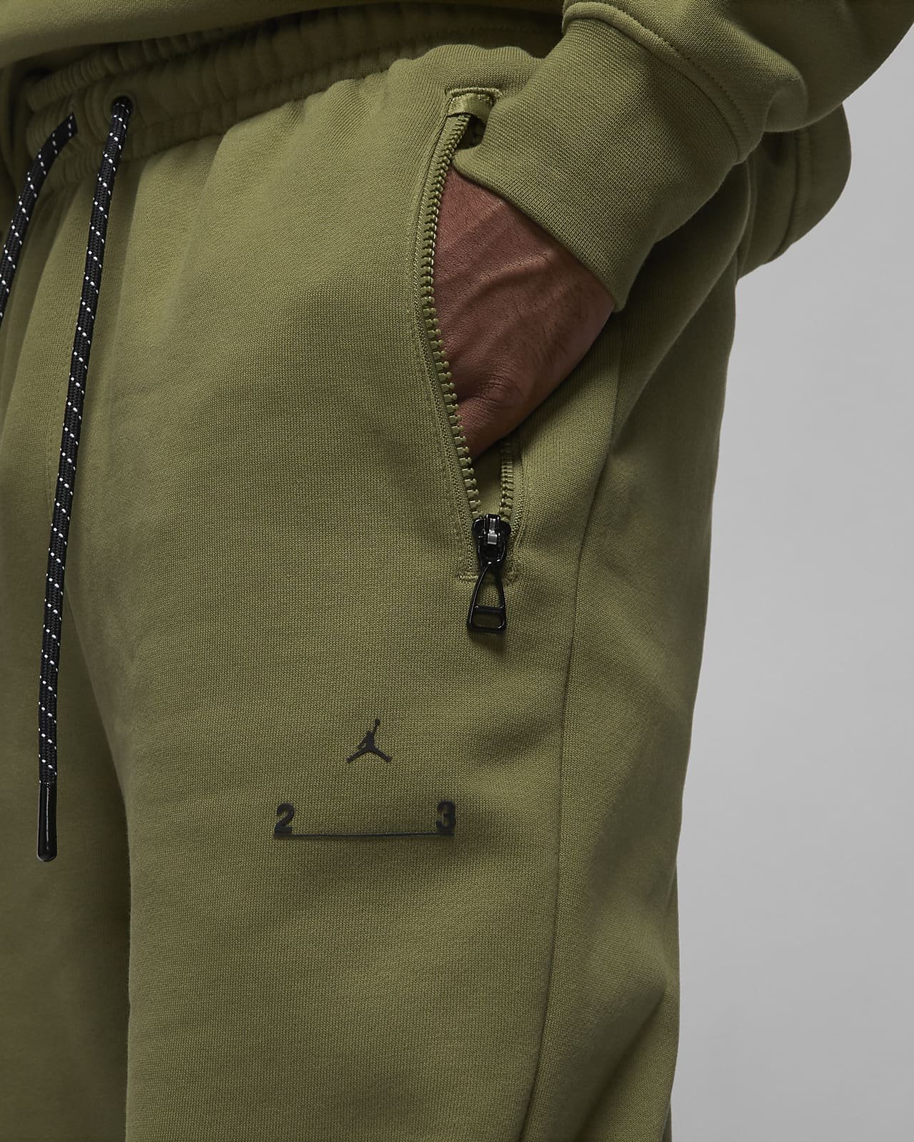 Штаны Air JORDAN J 23E Flc Зеленый XL, фото №5