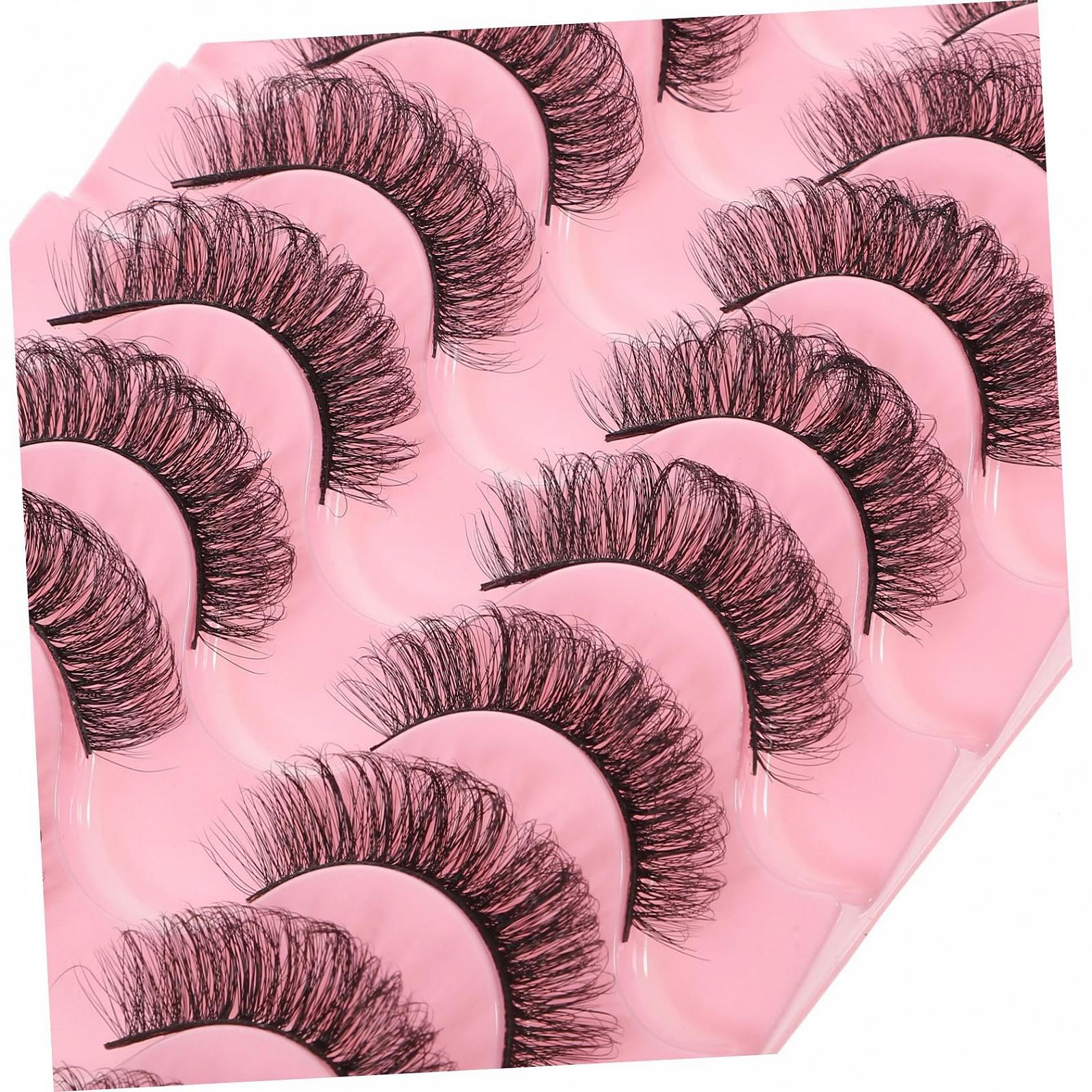 Накладні вії NOLITOY 30 пар, інструменти для макіяжу для жінок, накладні вії для нарощування вій для дівчат, штучні накладні вії, накладні вії, природний вигляд вій, жіночі накладні вії, фото №5