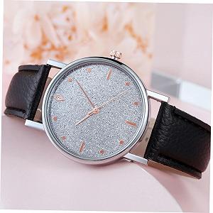 Женские часы Healvian Классические Кварцевые Кожаный Ремешок synthetic.ua - Фото 1