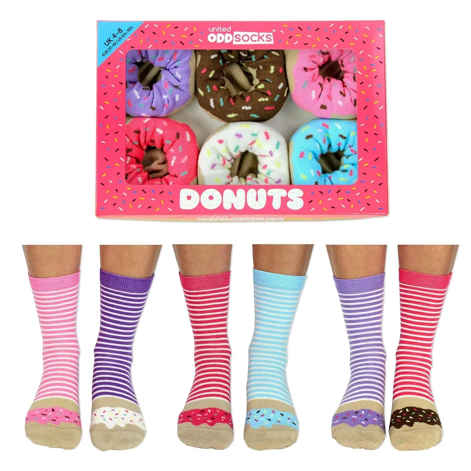 Шкарпетки United Oddsocks Donuts EUR 37-42, фото №1