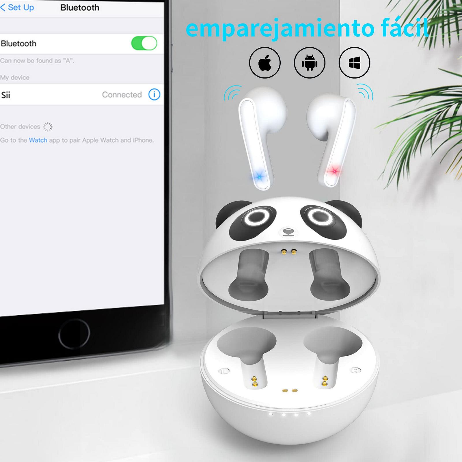 Наушники Amaface Bluetooth Mini Bluetooth 5.0 32 часа воспроизведения USB C IPX5 стерео Спортивные Работа, фото №4