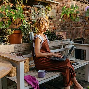 Набір підвісних кошиків Relaxdays кокосовий 35 см 10 л 3 шт Коричневий synthetic.ua - Фото 1