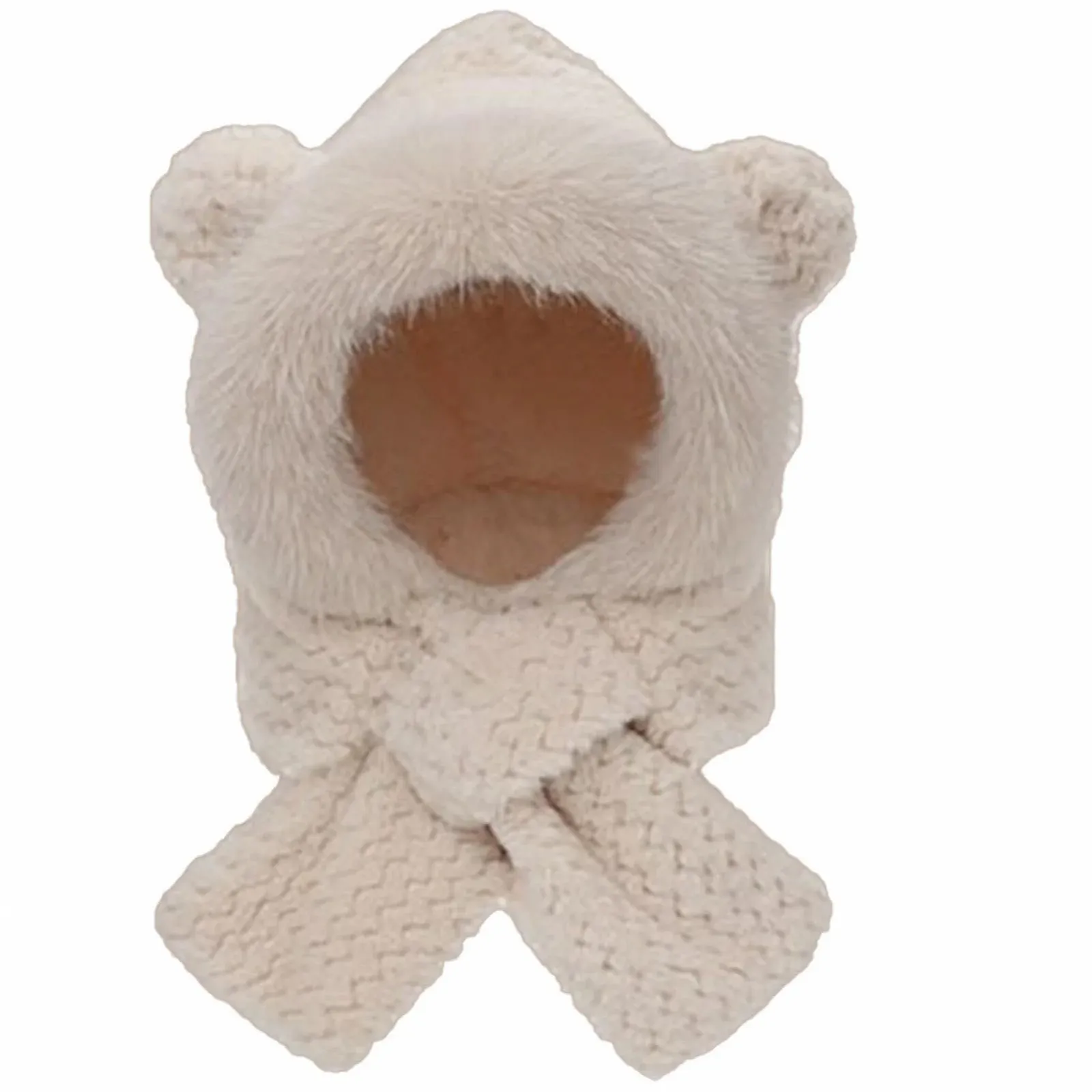 Шапка-ушанка Медвежонок Uoqpty с кроличьими ушками, фото №5 Шапка-ушанка Медвежонок Uoqpty с кроличьими ушками, фото №5