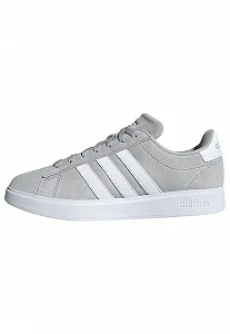 Кроссовки adidas Grand Court 2.0 Кожаный верх Серый - Фото 1