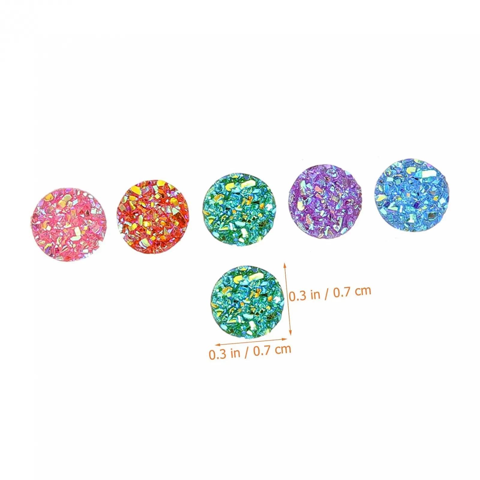 Набір Стразів Gypsophila 100 штук з Пласким Дном для Валізи, Одягу та Аксесуарів DIY, фото №6