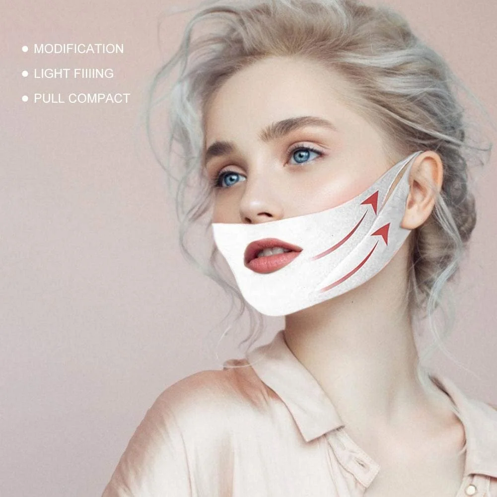 V-Line Маска для лица и шеи для ухода за лицом Увлажняющая и укрепляющая, фото №6