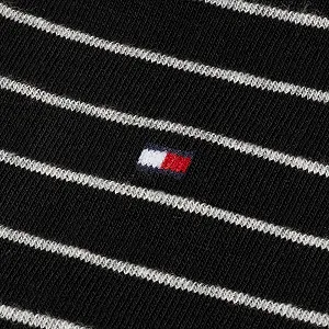 Носки Tommy Hilfiger Small Stripe (2 пары) черные, 39 - 42 synthetic.ua - Фото 1