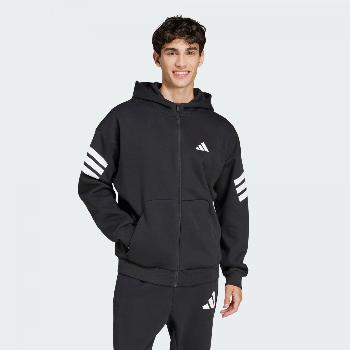 Світшот Adidas 3S FZ JD4827 L, фото №1