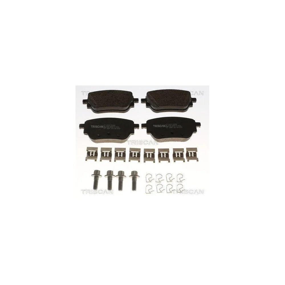 Комплект тормозных колодок, дисковый тормоз TRISCAN 8110 232002, фото №1 Комплект тормозных колодок, дисковый тормоз TRISCAN 8110 232002, фото №1