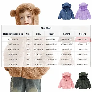 Куртка Детская с капюшоном SYDUZAX для мальчиков, стеганая, однотонная, флисовая, зимняя, теплая, ветрозащитная, с ушками, толстая, зимнее пальто, верхняя одежда, детские куртки, модная детская одежда - Фото 1